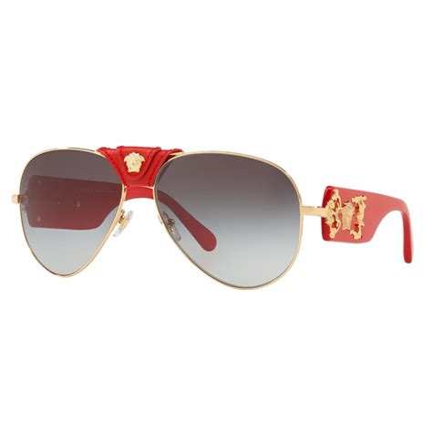 red versace logo|versace red sunglasses.